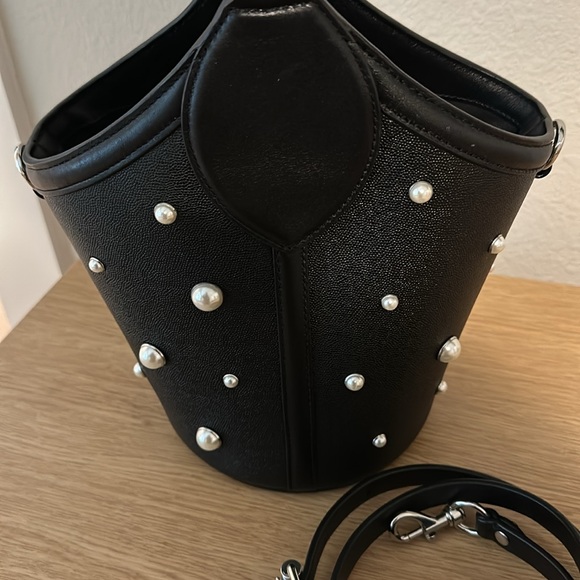 RM Black Pearl Handbag - Picture 2 of 5